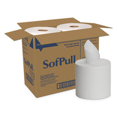 Georgia Pacific® Professional SofPull® CenterPull Perforated Paper Towels, 7 4/5 x 15, White, 560/Roll, 4 Rolls/Carton