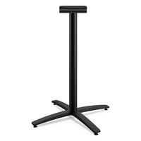 HON® Between™ Standing Height X-Base, 32.68w x 41.12h, Black Communal-Work & Training Table Bases/Legs - Office Ready