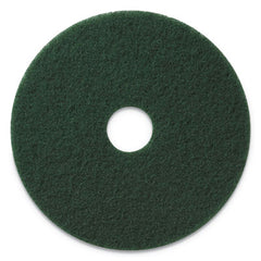Americo® Scrubbing Pads, 20" Diameter, Green, 5/Carton