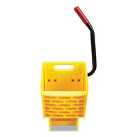 Rubbermaid® Commercial WaveBrake® 2.0 Wringer, Side-Press, Plastic, Yellow Side Press Wringers - Office Ready