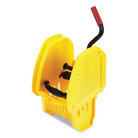 Rubbermaid® Commercial WaveBrake® 2.0 Wringer, Down-Press, Plastic, Yellow Down Press Wringers - Office Ready