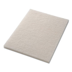 Americo® Polishing Pads, 14 x 28, White, 5/Carton