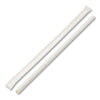 Boardwalk® Individually Wrapped Paper Straws, 7.75" x 0.25", White, 3,200/Carton Straws/Stems/Sticks-Wrapped Straw - Office Ready
