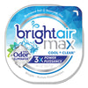 BRIGHT Air® Max Odor Eliminator Air Freshener, Cool and Clean, 8 oz Jar, 6/Carton Scented Oils - Office Ready