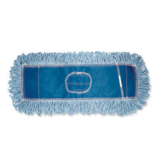 Boardwalk® Dust Mop Head, Cotton/Synthetic Blend, 48" x 5", Blue