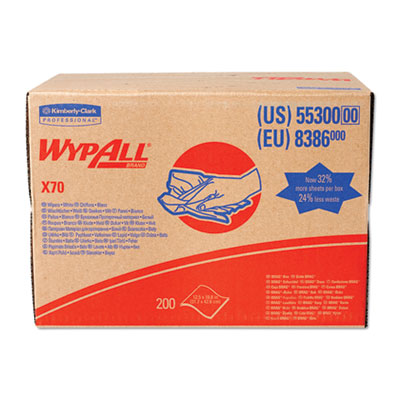 WypAll® X70 Cloths, 16.8