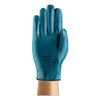 AnsellPro Hynit?« Nitrile Gloves, Blue, Size 7 1/2, Dozen Work Gloves, Coated - Office Ready