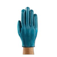 AnsellPro Hynit?« Nitrile Gloves, Blue, Size 7 1/2, Dozen Work Gloves, Coated - Office Ready