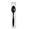 Dixie® Individually Wrapped Heavyweight Utensils, Polystyrene, Black 1,000/Carton Utensils-Disposable Teaspoon - Office Ready