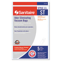 Sanitaire® Disposable Bags For SC600 & SC800 Series Vacuums, 5 Bags/Pack Vacuum Cleaner Disposable Bags - Office Ready