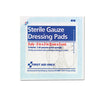 First Aid Only™ Gauze Pads, Sterile, 8-Ply, 2 x 2, 5 Dual-Pads/Pack Gauze-Sterile Pad - Office Ready