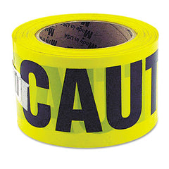 Great Neck® Caution Tape, Non-Adhesive, 3" x 1,000 ft, Yellow