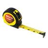 Great Neck® ExtraMark™ Tape Measure, 1" x 25ft, Steel, Yellow/Black Tape Measures-Locking Rule - Office Ready