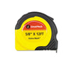 Great Neck® ExtraMark™ Tape Measure, 5/8" x 12ft, Steel, Yellow/Black Tape Measures-Locking Rule - Office Ready