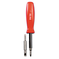 Great Neck® 4-in-1 Screwdriver, Assorted Colors Screwdrivers and Nut Drivers-Screwdriver/Nut Driver - Office Ready