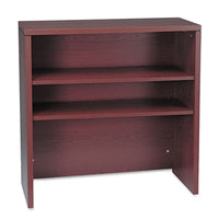 HON® 10500 Series™ Bookcase Hutch, 36w x 14.63d x 37.13h, Mahogany Office Hutches - Office Ready