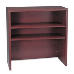 HON® 10500 Series™ Bookcase Hutch, 36w x 14.63d x 37.13h, Mahogany