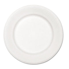 Chinet® Classic Paper Dinnerware, Plate, 10.5" dia, White, 500/Carton