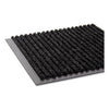 Crown Needle-Rib™ Wiper/Scraper Mat, Polypropylene, 48 x 72, Charcoal Wiper Mats - Office Ready