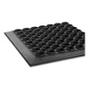 Crown Safewalk-Light™ Heavy-Duty Anti-Fatigue Mat, Rubber, 36 x 60, Black Mats-Anti-Fatigue Mat - Office Ready