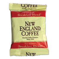 New England® Coffee Coffee Portion Packs, Breakfast Blend, 2.5 oz Pack, 24/Box Beverages-Coffee, Fraction Pack - Office Ready