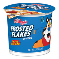 Kellogg's® Good Food to Go!™ Breakfast Cereal, Frosted Flakes, Single-Serve 2.1 oz Cup, 6/Box Food-Breakfast Cereal - Office Ready
