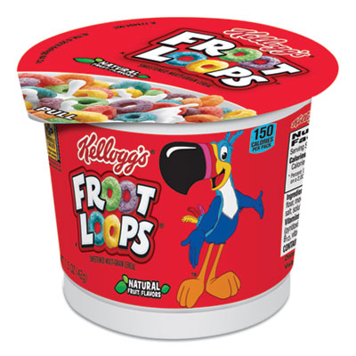 Kellogg's® Good Food to Go!™ Breakfast Cereal, Single-Serve 1.5 oz Cup, 6/Box Food-Breakfast Cereal - Office Ready