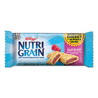 Kellogg's® Nutri-Grain® Soft Baked Breakfast Bars, Raspberry, Indv Wrapped 1.3 oz Bar, 16/Box Food-Cereal Bar - Office Ready