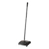 Rubbermaid® Commercial Brushless Mechanical Sweeper, 44" Handle, Black/Yellow Brooms-Carpet Sweeper - Office Ready