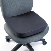 Kensington® Memory Foam Seat Rest, 13.5 x 14.5 x 2, Black Back Supports-Seat Cushions & Backrests - Office Ready