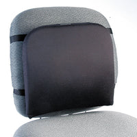 Kensington® Memory Foam Backrest, 16 x 12 x 16, Black Back Supports-Seat Cushions & Backrests - Office Ready