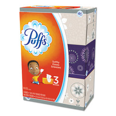 Puffs® Facial Tissue, 2-Ply, White, 180 Sheets/Box, 3 Boxes/Pack