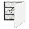 Iceberg IndestrucTable® Classic Bi-Folding Table, Rectangular, 60" x 30" x 29", Platinum Multiuse Folding & Nesting Tables - Office Ready
