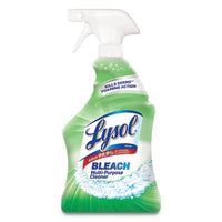 LYSOL® Brand Multi-Purpose Cleaner with Bleach, 32 oz Spray Bottle, 12/Carton Cleaners & Detergents-Disinfectant/Cleaner - Office Ready