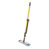 Rubbermaid® Commercial HYGEN™ Pulse™ Microfiber Spray Mop System, 17" Wide Microfiber Head, 52" Yellow Plastic Handle Wet Mop Pads - Office Ready