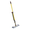 Rubbermaid® Commercial HYGEN™ Pulse™ Microfiber Spray Mop System, 17" Wide Microfiber Head, 52" Yellow Plastic Handle Wet Mop Pads - Office Ready