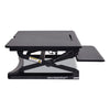 Alera® AdaptivErgo® Sit Stand Lifting Workstation, 35.12" x 31.1" x 5.91" to 19.69", Black Desks-Sit/Stand Desk-Mounted Adjustable-Height - Office Ready