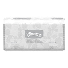 Kleenex® Premiere Folded Towels, 9 2/5 x 12 2/5, White, 120/Pack, 25 Packs/Carton