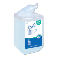 Scott® Pro™ Foam Hair and Body Wash, Floral, 1,000 mL, Refill, 6/Carton