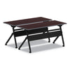 Alera® Flip and Nest Table Base, 55.88w x 23.63d x 28.5h, Black Tables-Folding & Utility Tables - Office Ready