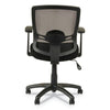 Alera® Etros Series Mesh Mid-Back Chair, Supports Up to 275 lb, 18.03" to 21.96" Seat Height, Black Chairs/Stools-Office Chairs - Office Ready