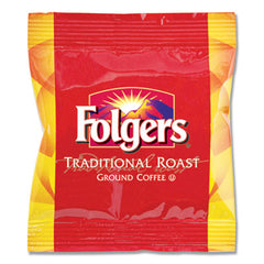 Folgers® Ground Coffee Fraction Packs, Traditional Roast, 2oz, 42/Carton