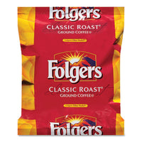 Folgers® Filter Packs, Classic Roast, .9 oz, 10 Filters/Pack, 4 Packs/Carton Coffee Filter Packs - Office Ready