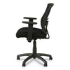 Alera® Etros Series Mesh Mid-Back Chair, Supports Up to 275 lb, 18.03" to 21.96" Seat Height, Black Chairs/Stools-Office Chairs - Office Ready