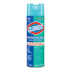 Clorox® Disinfecting Aerosol Spray, Fresh, 19 oz Aerosol Spray, 12/Carton