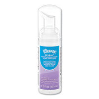 Kleenex® Ultra* Moisturizing Foam Hand Sanitizer, 1.5 oz Pump Bottle, Unscented Hand Sanitizer Pump Bottles, Moisturizing Foam - Office Ready