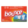 Bounce® Fabric Softener Sheets, Outdoor Fresh, 160 Sheets/Box, 6 Boxes/Carton Dryer Sheets-Fabric Softener/Antistatic - Office Ready
