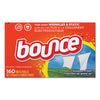 Bounce® Fabric Softener Sheets, Outdoor Fresh, 160 Sheets/Box Dryer Sheets-Fabric Softener/Antistatic - Office Ready