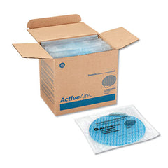 Georgia Pacific® Professional ActiveAire® Deodorizer Urinal Screen, Coastal Breeze Scent, Blue, 12/Carton
