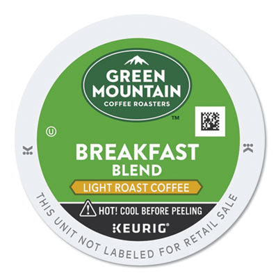 Green Mountain Coffee® Breakfast Blend Coffee K-Cup® Pods, 96/Carton Beverages-Coffee, K-Cup - Office Ready